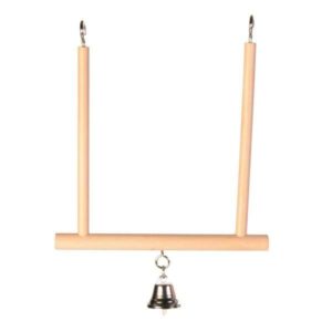 Trixie Trapezschaukel mit Holzkugel - 12 x 13 cm