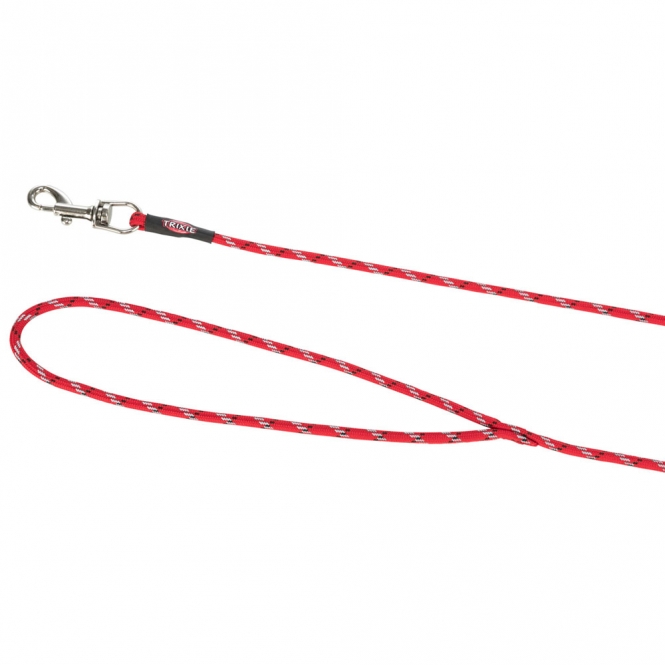 Trixie Junior Welpen-Schleppleine, rund - Rot / 8m, ø 4mm – Bild 3