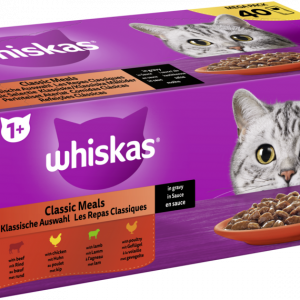 Whiskas 1+ Kla. Auswahl Sauce 40x85gP